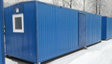 Блок-контейнер "Распашонка" 8 м х 2,4 м за 205 тысяч рублей.